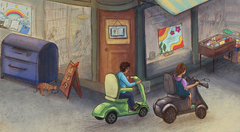 Reflecting on The Scooter Twins for National Accessibility Week