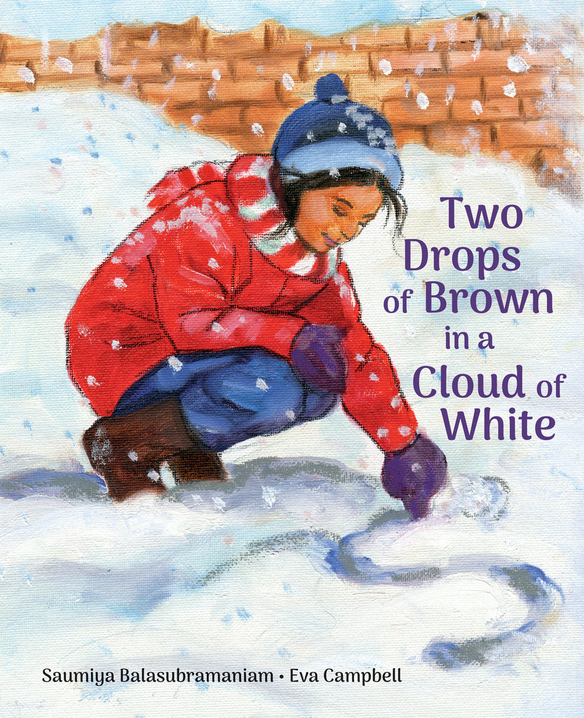  Two Drops of Brown in a Cloud of White 