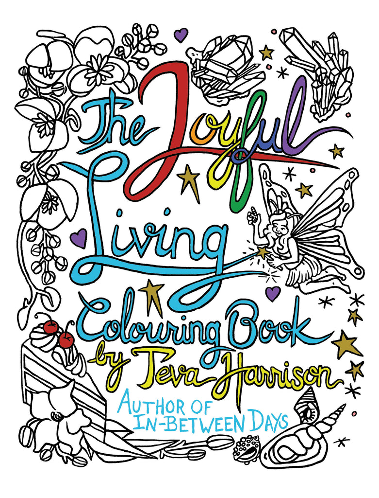  The Joyful Living Colouring Book 